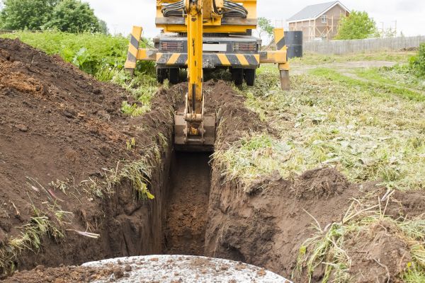 Drainage Trench Installation in Joplin
