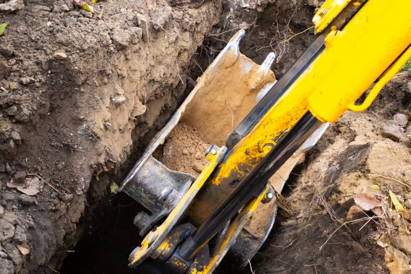 Downspout Trenching in Joplin