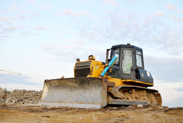Bulldozer Land Excavation in Joplin