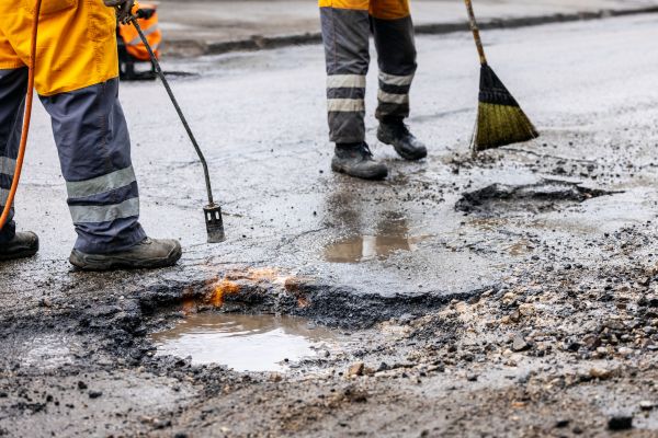 Gravel Pothole Repair in Joplin